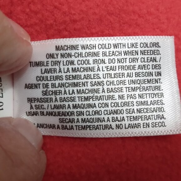 Old Navy | Red Puffer Full Zip & Snap Vest | Size S - Picture 7 of 7